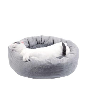 China Hot Selling Travel Plush Cat Sleeping Bed Pet Cushion for sale