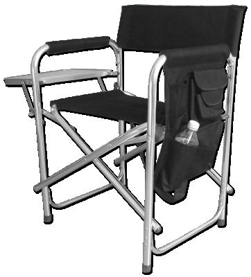 China Modern Outdoor Furniture Portable Aluminum Folding Collapsible Director Chair for sale