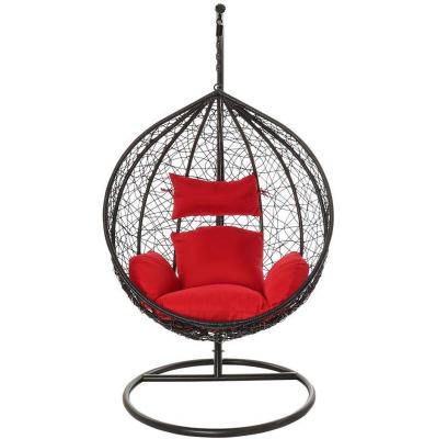 China Modern Rattan Egg Chair Outdoor Hanging Egg Chair Indoor Hanging Swing Chair for sale