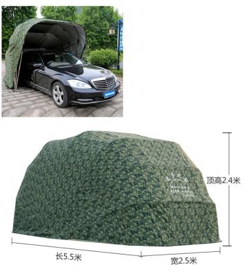 China Hot Sale Modern Folding Structure Parking Garage Tent Retractable All Weather Protection Breathable Vehicle Cover for sale