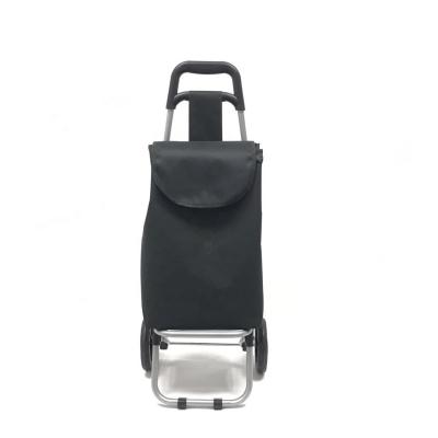 China Folding Cheap High Quality Foldable Shopping Trolley Bag With Seat for sale