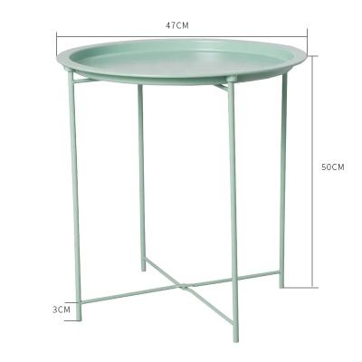 China Living Room Furniture Tray Small Round Extendable Coffee Table for sale