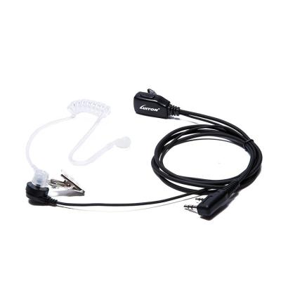 China Compatible for Kenwood 2 Pin Air Acoustic Tube Headset Walkie Talkie Earpiece for Baofeng Kenwood PUXING UV-5R BF-888S for sale