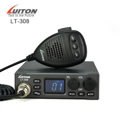 China UK/EU Version 40 Channel CB Radio LT-308 27Mhz Mobile Transceiver LT-308 for sale