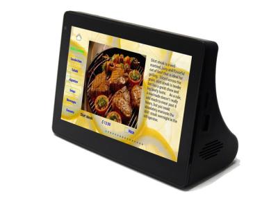 China Restaurant Table Top Tablets Touch Screen Food Ordering System , Black for sale