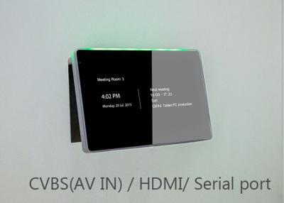 China Van de de Tablettemperatuur van Wifi TAndroid van de glasmuur de Tablet van het de Sensorsmart home met het LEIDENE Lichte Wijzen op Te koop