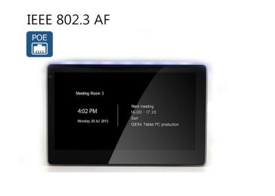 China Wifi Conference Room Booking Display Touchscreen 7 Inch With LED Status for sale