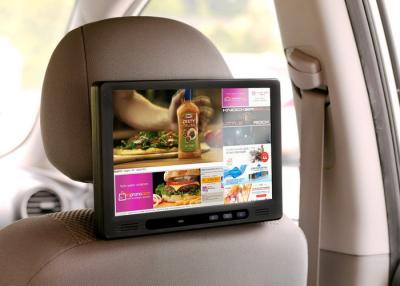 China Original Taxi Touch Screen Advertising 10.1 Inch Advertisement Panel With Fuse Protection for sale