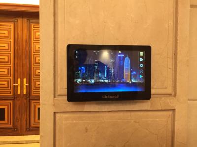 China 7 de duim Onwall zet het Touche screen Videointercom van de Tabletintercom voor Flats op Te koop