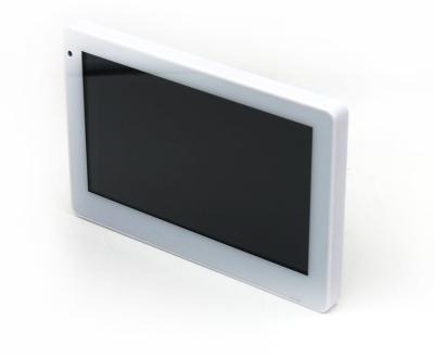 China 7“ Muur Opgezet POE Touch screen Industrieel HMI Comité met RS485-Temperatuursensor Te koop