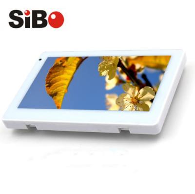 China Home Automation Sibo Wall Mount Poe Tablet With Temperature Humidity Sensor for sale