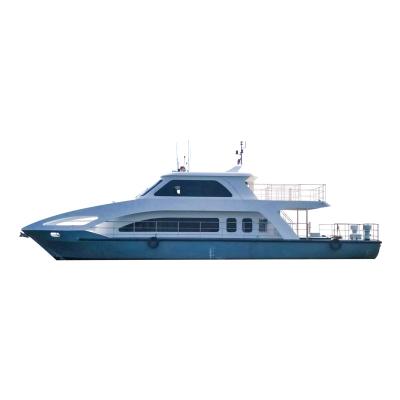 China Steel 21m to 24m passenger boats can be used as work boats reception boats; family entertainment boats; can be custom for sale