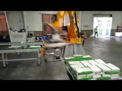 ER130-4-2800 robot palletizing rice bag with 500-800 bags per hour with one gripper