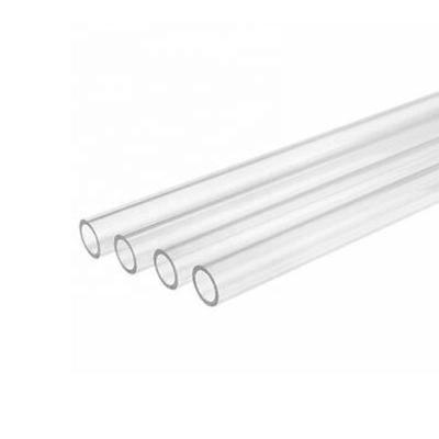 China Durable High Quality Clear Tubing 10mm 12mm 14mm PMMA PETG Transparent Plastic Tube 16mm for sale