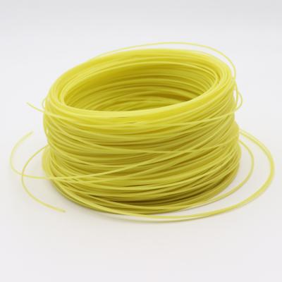 China Colored ID 0.8mm hard pom-tube OD 1.7mm natural yellow green green capillary tubes for medical brush for sale