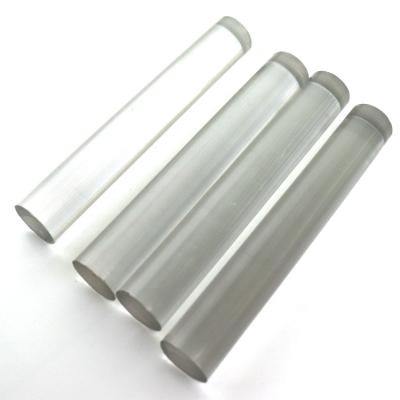 China Machinery Factory Polycarbonate Plastic Bar Clear Smooth PC Rods for sale