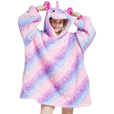 China Anti-wrinkle Adults Hoodie Sweatshirt Cover | Oversized | Adults, Teens | Unicorn for sale