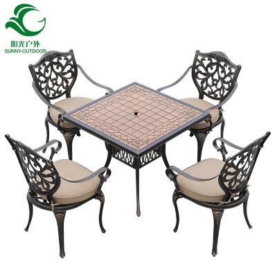 China patio\garden\outdoor coffee dining table set for sale