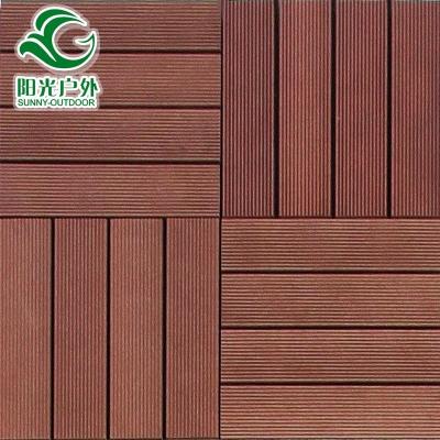 China modern garden waterproof plastic wooden flooring for sale for sale