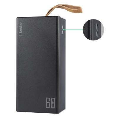 China Wholesale Power Bank Charger Factory Price Fast Charging Wireless Power Bank With High Capacity 60000mAh for sale