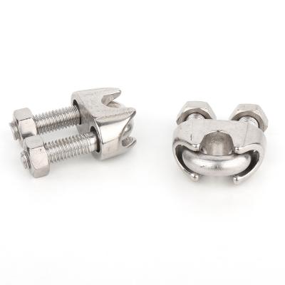 China Tensile Stainless Steel Us Type Forged Wire Rope Clip for sale
