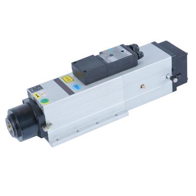 China 24000rpm 6kw ISO30 HQD Milling High Speed ​​Air Cooled Woodworking Spindle Motor GDL60-24Z/6.0 for sale