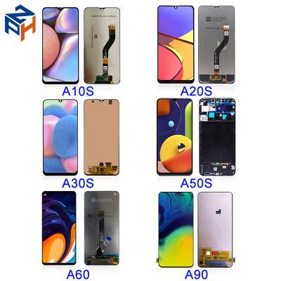 China Hot Selling LCD Screen Touch Display Digitizer Assembly For Samsung Galaxy A10S A20S A30S A50S 6.4 inch LCD for sale