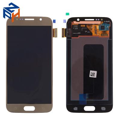 China Wholesale LCD Display for Samsung S6 LCD and Touch Screen Combo, for Samsung Galaxy S6 5.1 inch LCD Pantalla for sale