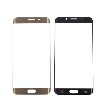 China Housing Parts Front Glass For Samsung Galaxy S6 Edge Plus Outer Glass Lens 5.7 inch for sale