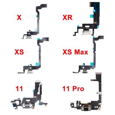 China Original new dock left charging flex cable for iphone X XR XS XS max 11 11 pro oem factory price max iphone X XR XS XS 11 11 pro max for sale