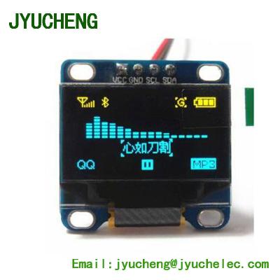 China Good quality 0.96inch iic/i2c high quality 12864 communication oled lcd module 27.50(l)x27.80(w)x2.70Max(t)mm for sale