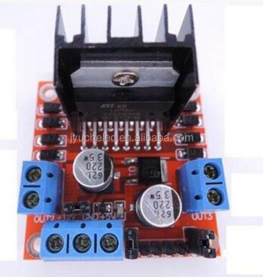 China Dual H Motor Power Board L298N Bridge Stepper Motor Driver Raspberry pi Controller Board Module for sale