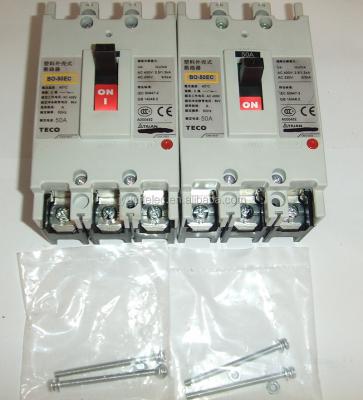 China TECO original original breaker 3P 50A TO-50EC/BO-50EC TECO breaker 3P 50A TO-50EC/BO-50EC for sale