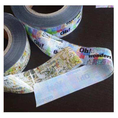 China Eco-friendly material and easy apply Wholesale Luxury Brand Logo Sticker Roll Nail Decals Transfer Foil For Nail Art for sale