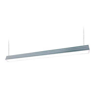 China 40W Office Suspended Surface Mount Indoor Luminaire Lamp Led Linear Desk Light for sale