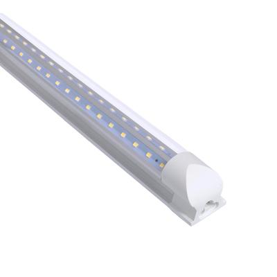 China Indoor Office 4FT Plastic Desk 80W Led Fixture Integrated Tube Light for sale