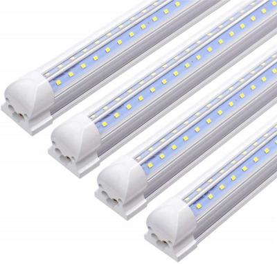 China Desktop Wholesale Price USA Standard LED Linear Store Lighting T8 Integrated LED Tube Light Fixture for sale