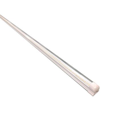 China Super Bright T8 Desktop Custom V Shape Integrated Led Tube Light Fixture for sale