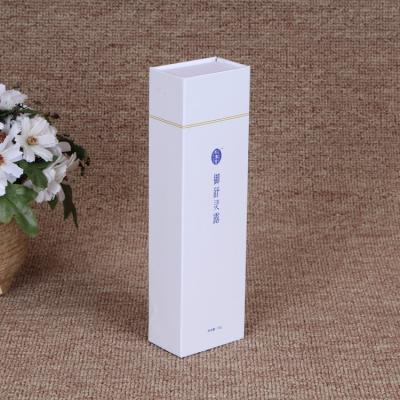 China Recyclable Custom Decoracion De Flores Clamshell Packaging Gift Boxes Para Wine Paper Pastry White Card Tanning Folding Clamshell Boxes for sale