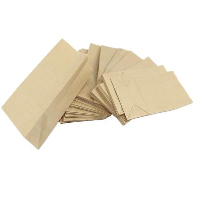 China Widely Used Special Design Kraft Sandwich Paper Bags Convenient For Fast Food Caterer for sale