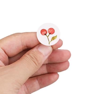 China Custom waterproof cute round seal cartoon stickers reward support self-adhesive stickers reward stickers anime wholesale credit card for sale