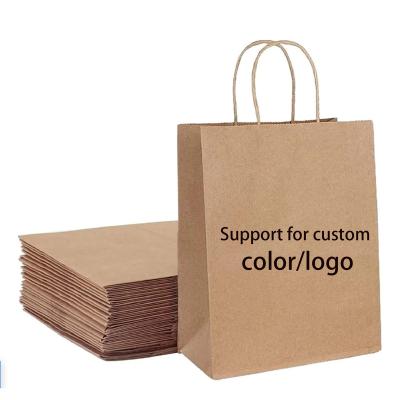 China DIY Color Recyclable Multifunctional Soft Paper Bag With Handles Festival Gift Shopping Bags Packing Reusable Grocery Pouch Wrapping Paper for sale