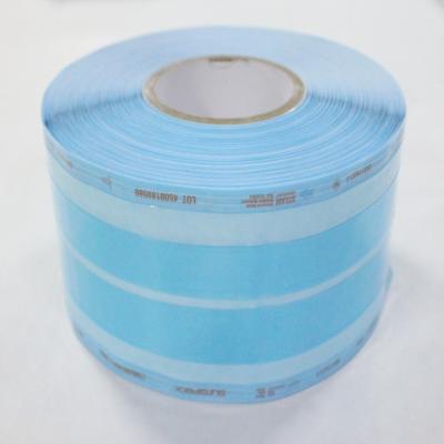 China Medical grade paper and film sterilization medical disposable plastic packaging gusseted rolls reels bags for sale