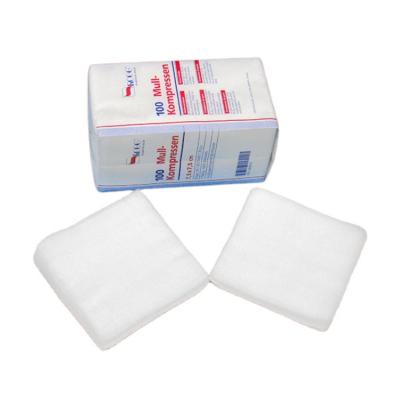 China Absorbency =3s Fomed Supply Non-Woven 4-Ply Dental Medical Gauze Pad Non-Sterile Dental Cotton Filled Sponges for sale