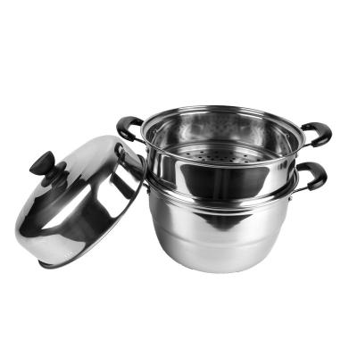 China Sustainable Universal Food Steamer Home Using Stainless Steel Steamer Pot for sale