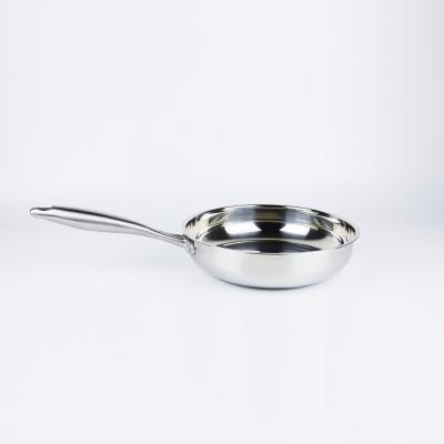 China 28cm Stainless Steel Frying Pan Smokeless Pan for sale