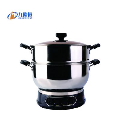 China New trend stainless steel commercial electric pot cooker without stick bottom for sale