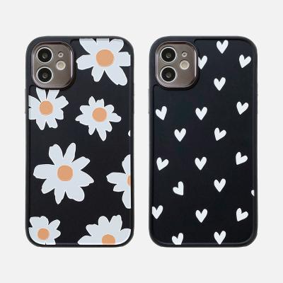 China Soft CASE For Pro Love 12mini 11 Max Case Little Fresh Flower iPhone 13 12 7 8plus XS XR X Se Anti-drop Silicone Soft Phone Cover for sale