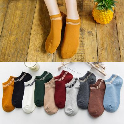 China QUICK DRY Women's Invisible Shallow Mouth Socks Boat Spring And Ankle Socks Summer Women's Thin Cotton Low Socks for sale