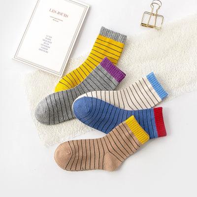 China Baby Socks Autumn Winter Student Boys Girls Kids Cotton Midi Tube Warm Breathable Thick Baby Socks Mother Socks for sale